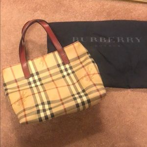 vintage burberry mini bag